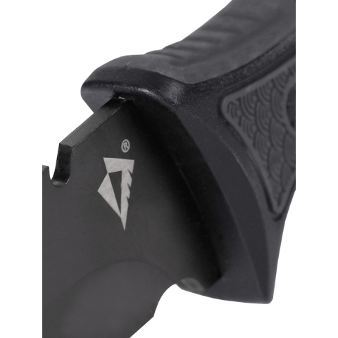 Dominator Nóż Spec Hunter z kaburą Czarno-szary
