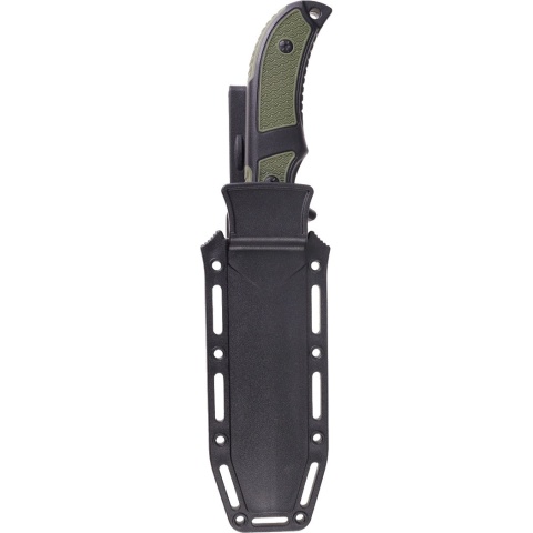 Dominator Nóż Spec Hunter z kaburą Czarno-zielony