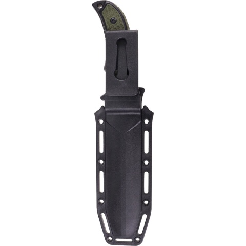 Dominator Nóż Spec Hunter z kaburą Czarno-zielony