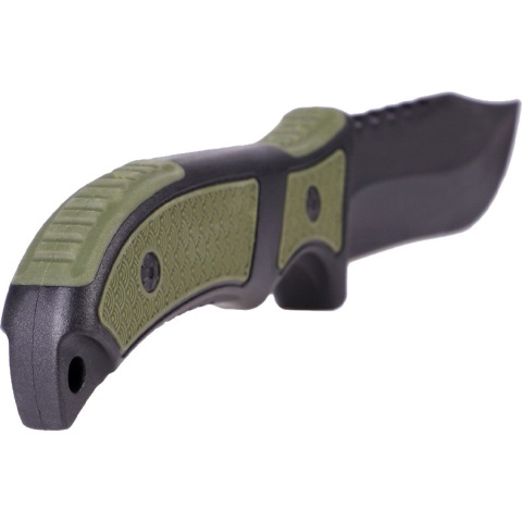 Dominator Nóż Spec Hunter z kaburą Czarno-zielony