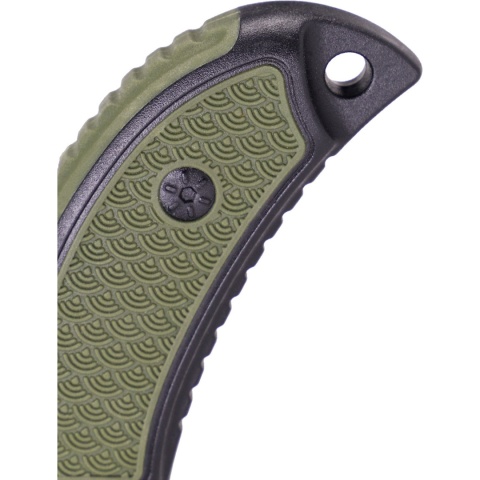 Dominator Nóż Spec Hunter z kaburą Czarno-zielony