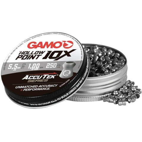 Gamo Śrut 10X Hollow Point Accutek X Tin 5,5mm 250szt