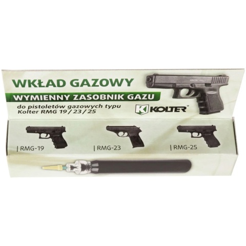 Kolter Wkład gazu pieprzowego do pistoletów RMG