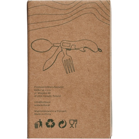 Outrest Niezbędnik turystyczny sładany Pocket Meal 4w1