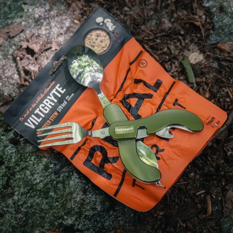 Outrest Niezbędnik turystyczny sładany Pocket Meal 4w1