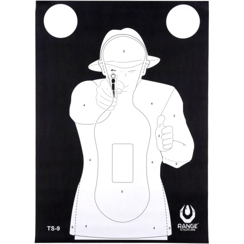 Range Solutions Tarcze strzeleckie Francuz TS-9 50szt