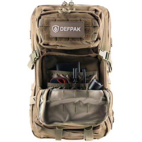 Defpak Plecak taktyczny Ranger 25L FDE Flat Dark Earth