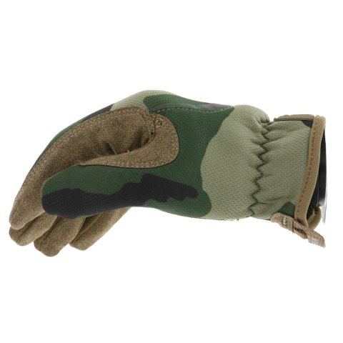 Mechanix Rękawice taktyczne FastFit Covert Woodland Camo FFTAB-77