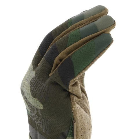 Mechanix Rękawice taktyczne FastFit Covert Woodland Camo FFTAB-77