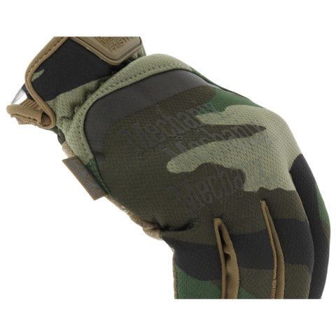 Mechanix Rękawice taktyczne FastFit Covert Woodland Camo FFTAB-77
