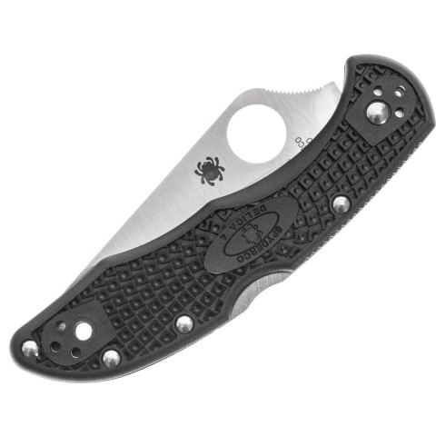 Spyderco Delica 4 Plain Nóż składany C11PBK