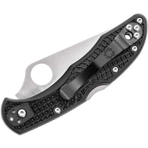 Spyderco Delica 4 Plain Nóż składany C11PBK