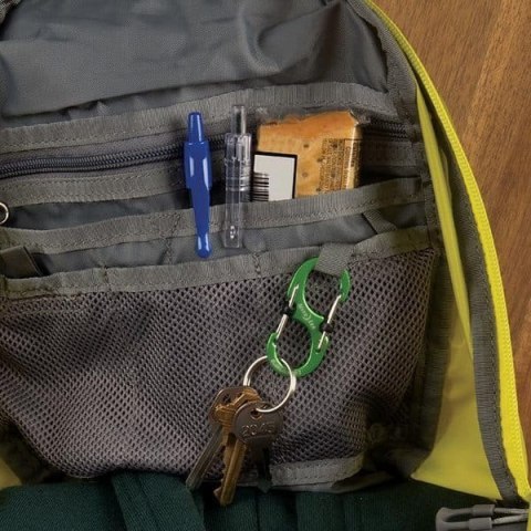 Nite Ize Karabinek z blokadą S-Binner Aluminum Blue LSBA2-03-R6