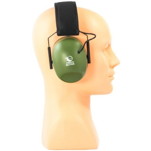 RealHunter Słuchawki strzeleckie aktywne oliwkowe