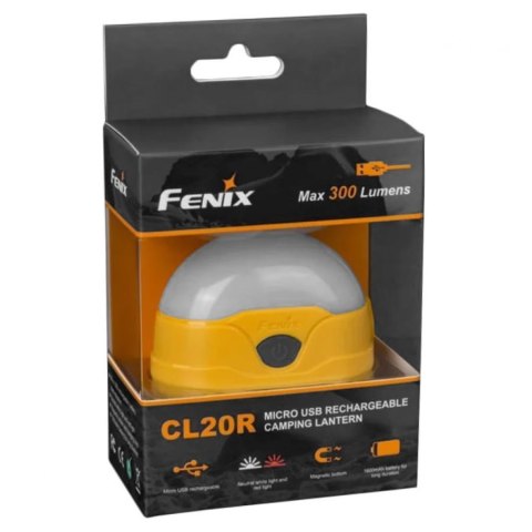 Fenix CL20R Latarka diodowa LED kempingowa żółta 300lm