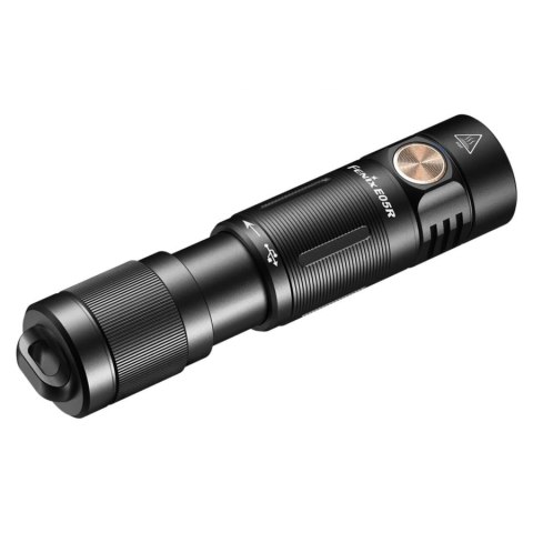 Fenix E05R Latarka akumulatorowa LED czarna 400lm