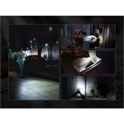 Fenix E05R Latarka akumulatorowa LED czarna 400lm