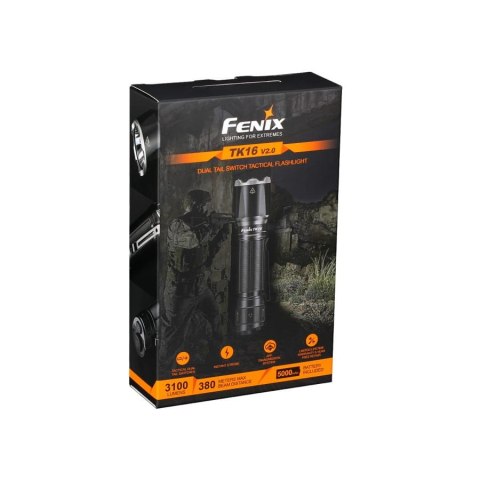 Fenix TK16 V2.0 Latarka taktyczna LED czarna 3100lm