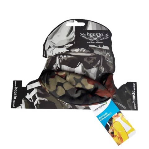Haasta Chusta Kamuflaż Flecktarn Camo Komin
