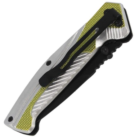 Herbertz Solingen Hit Green Silver Aluminium 566311 Nóż składany