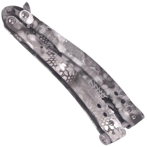 Martinez Albainox Black Python Camo Nóż motylkowy 02176