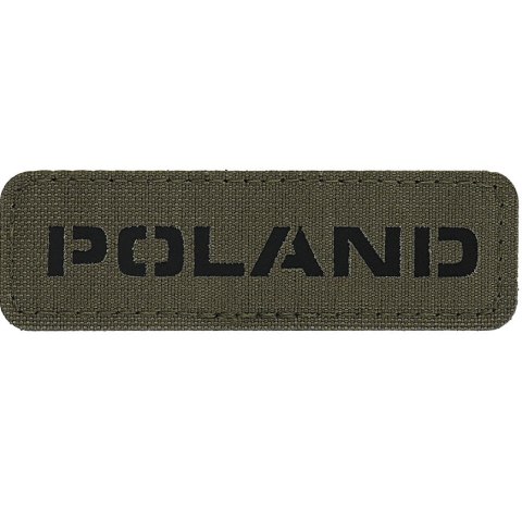M-Tac Naszywka Poland Laser Cut Ranger Green/Black